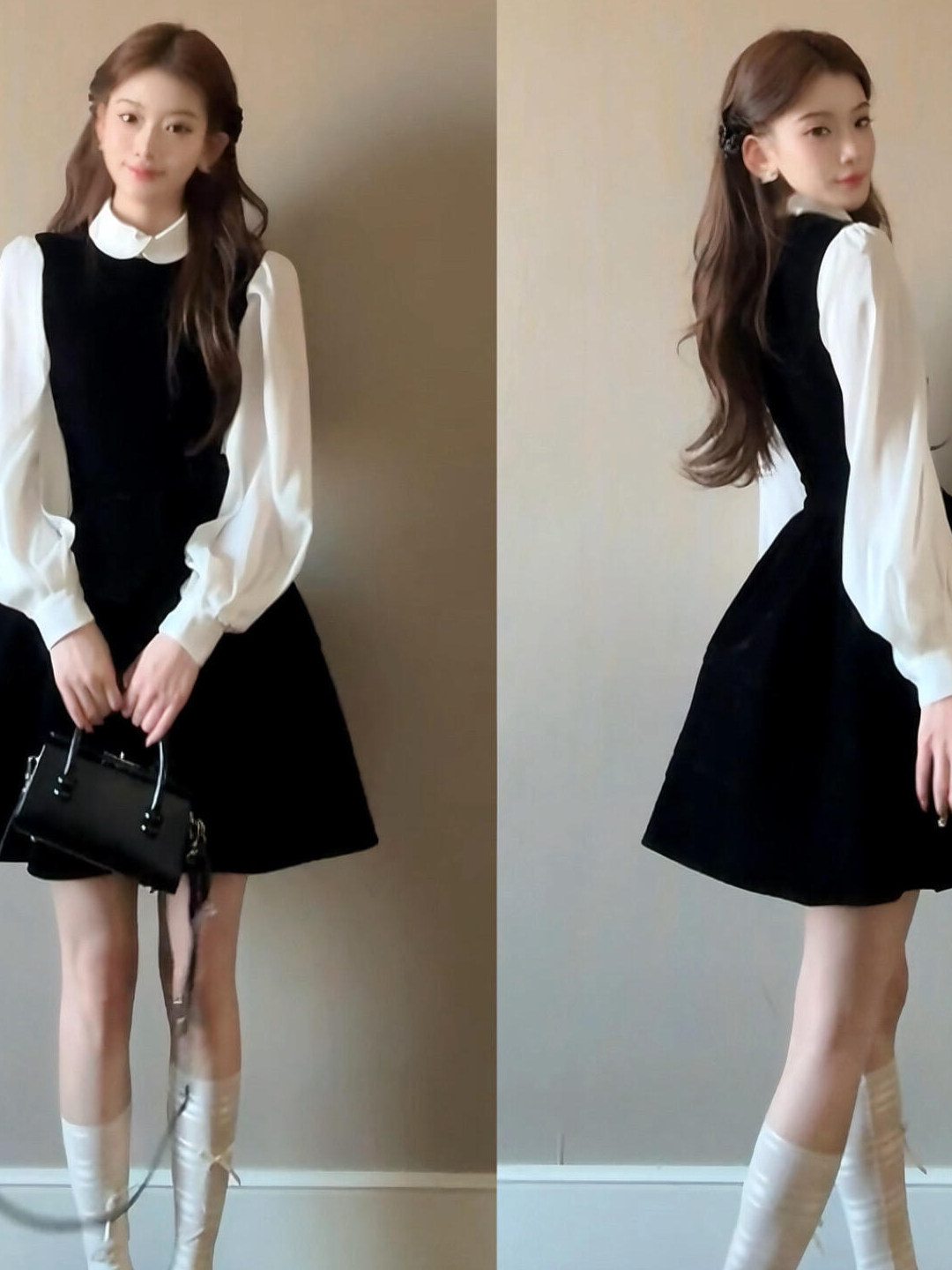 Vintage Fashion Wear - plus Size Hepburn Style Shirt Vest