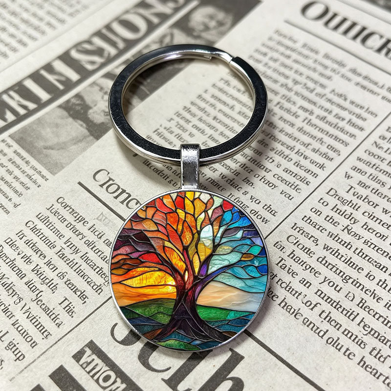 Vintage Fashion Meaning - Vintage Mosaic Print Tree of Life