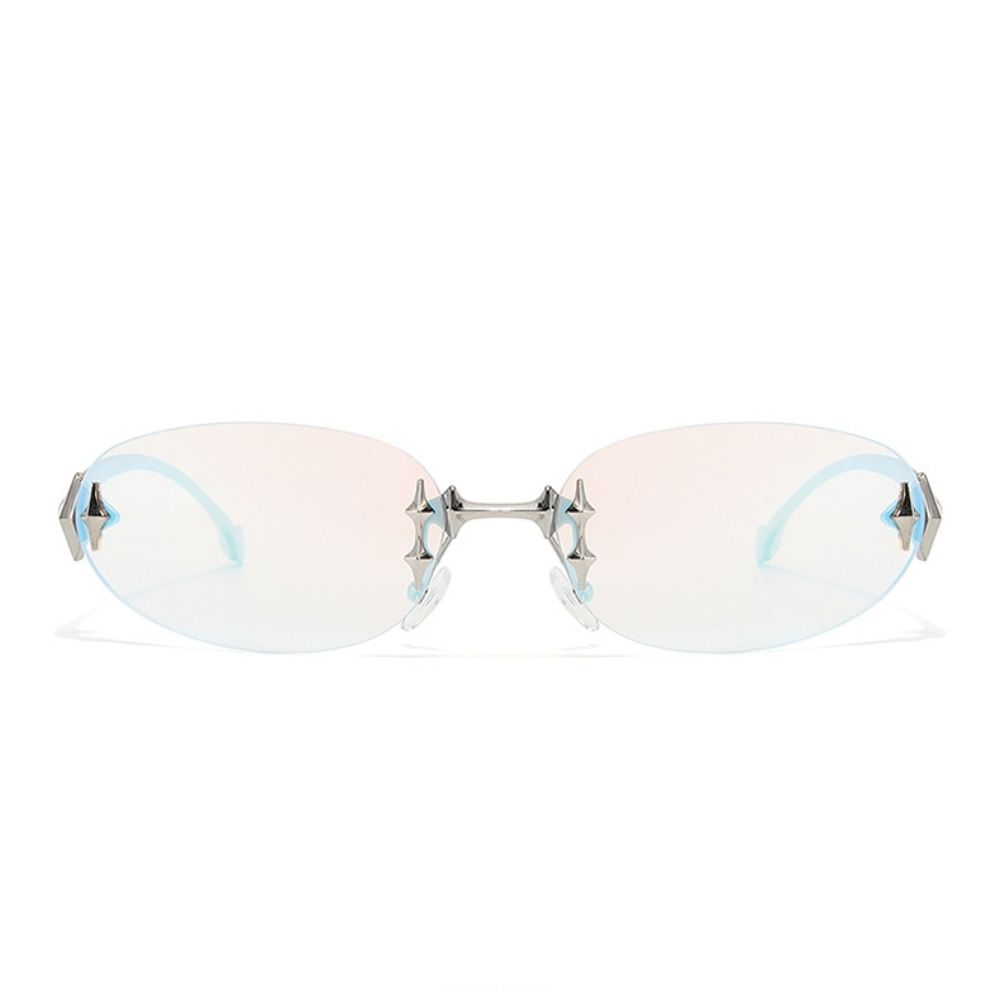 Y2K Style Frameless Sunglasses - огляд і ціна Vintage Fashion Style Female