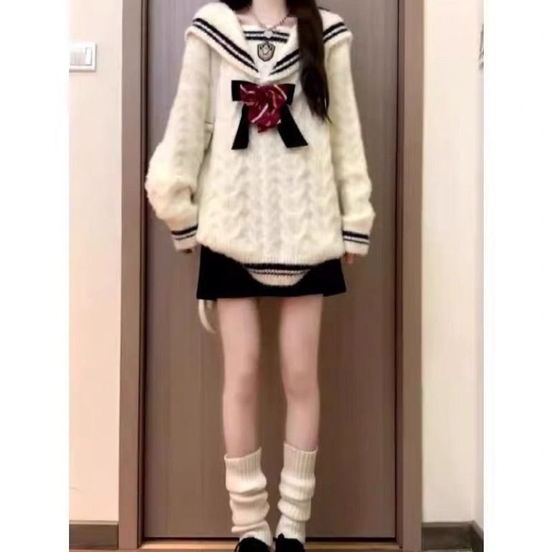 Ezgaga Knitted Sweater Women P - огляд і ціна Vintage Fashion Style Female