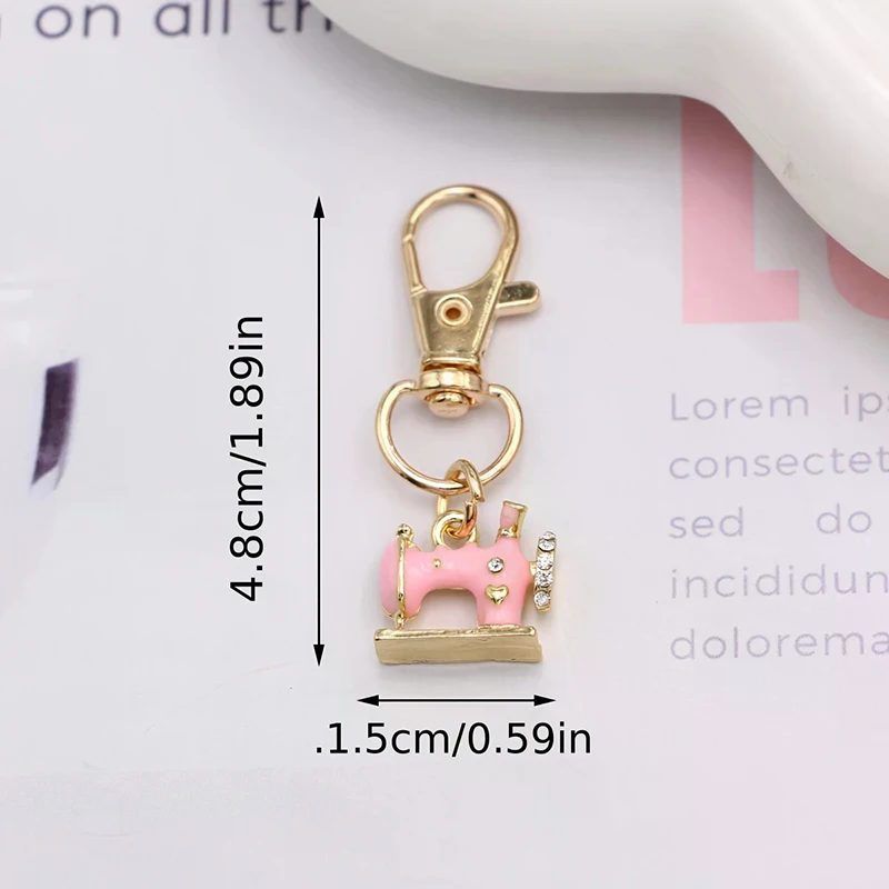 4pcs Mini Sewing Machine Keych - огляд і ціна Vintage Fashion Meaning