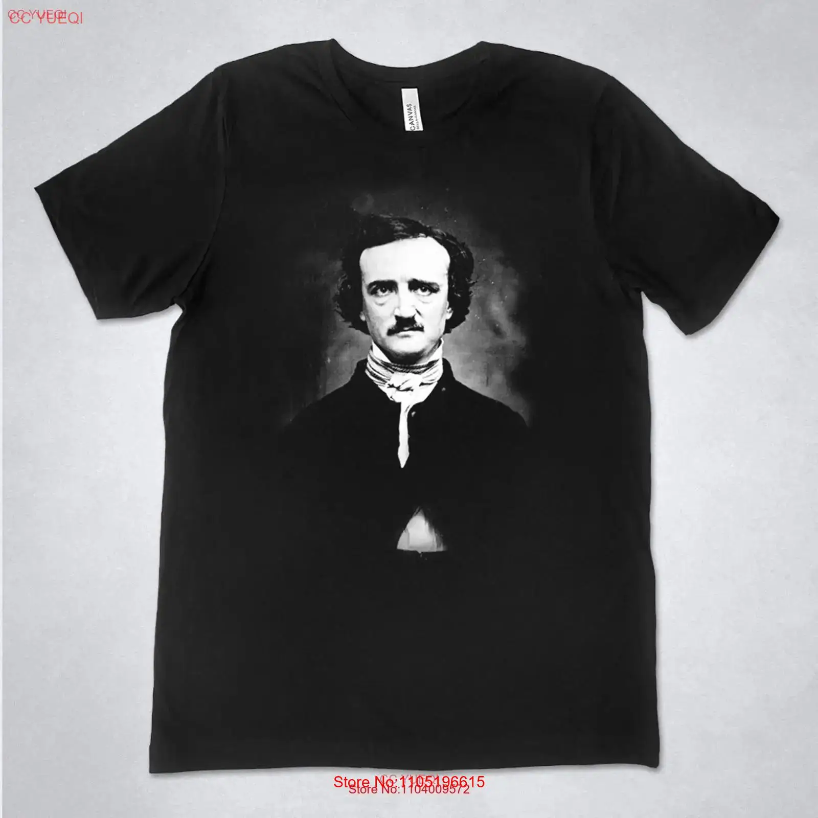 Edgar Allan Poe shirt portrait - огляд і ціна Vintage Fashion Photos
