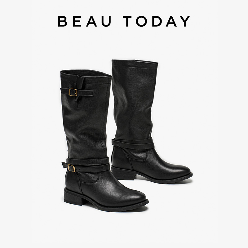 BEAUTODAY Long Boots Women She - огляд і ціна Vintage Fashion Boots