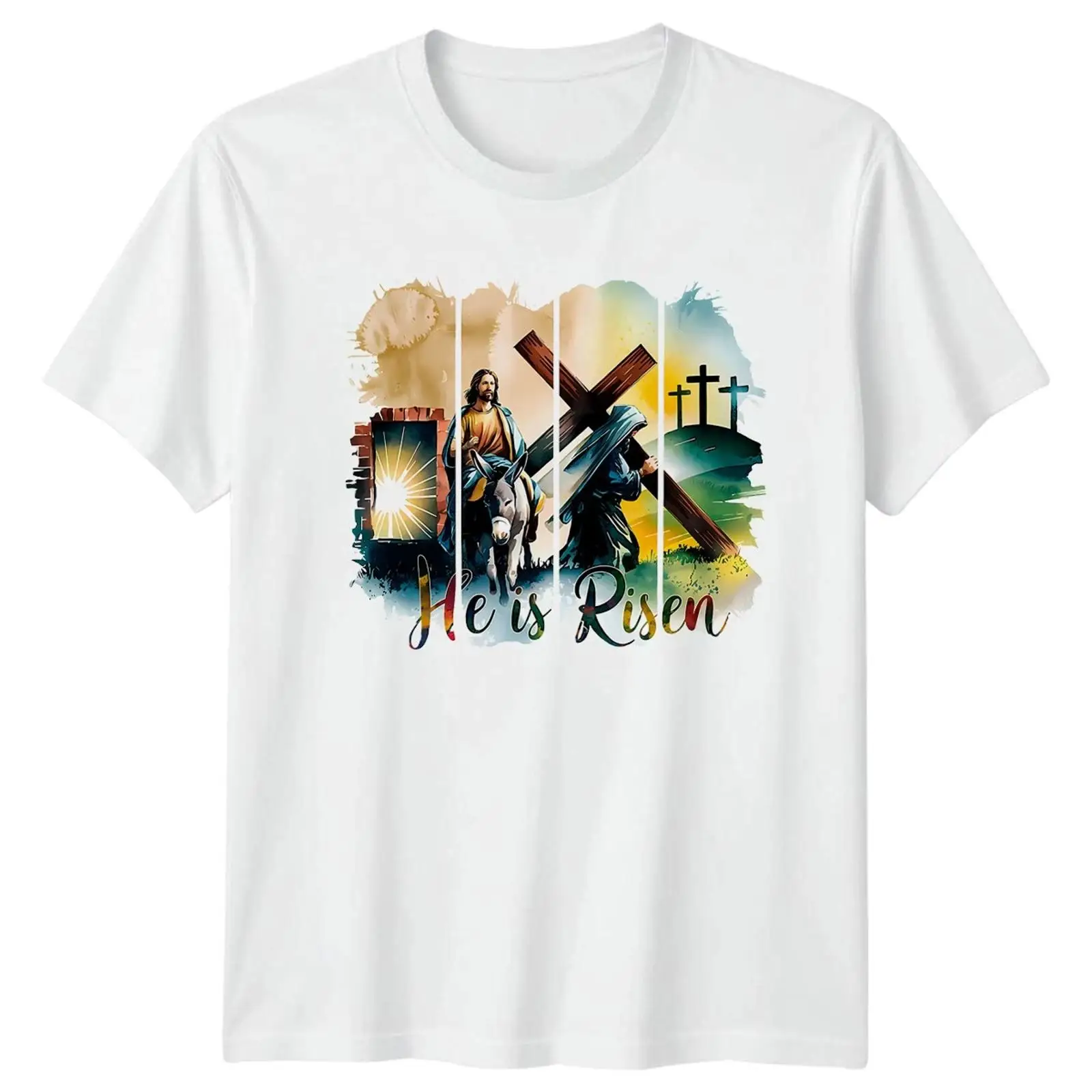 He Is Risen Christianity Relig - огляд і ціна Vintage Fashion Herren