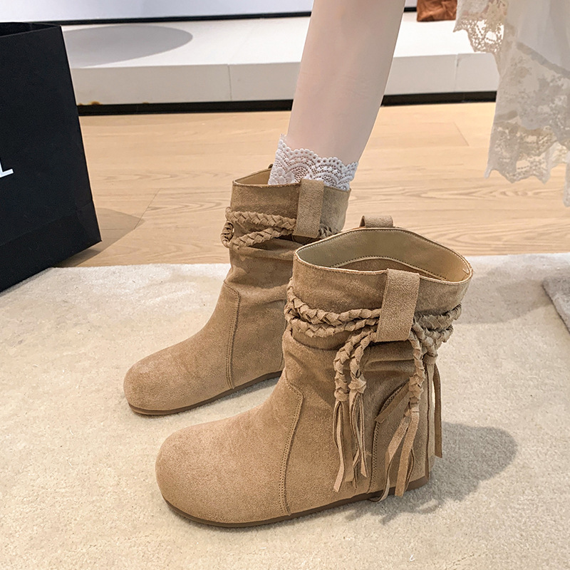 2025 Fall New Vintage Boots Re - огляд і ціна Vintage Fashion De