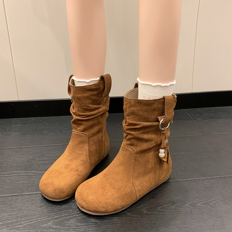 2025 Fall New Vintage Boots Re - огляд і ціна Vintage Fashion De