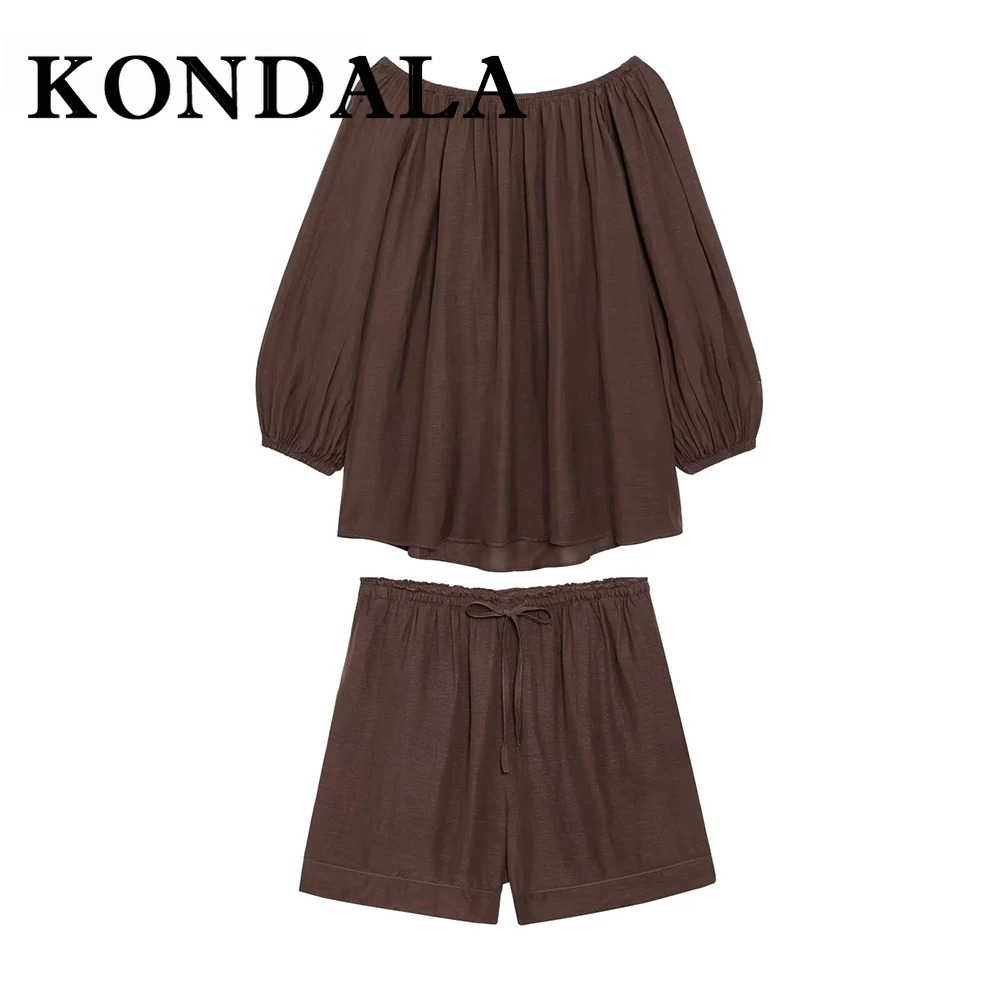 KONDALA Vintage Chic Brown Wom - огляд і ціна Vintage Fashion In 2025