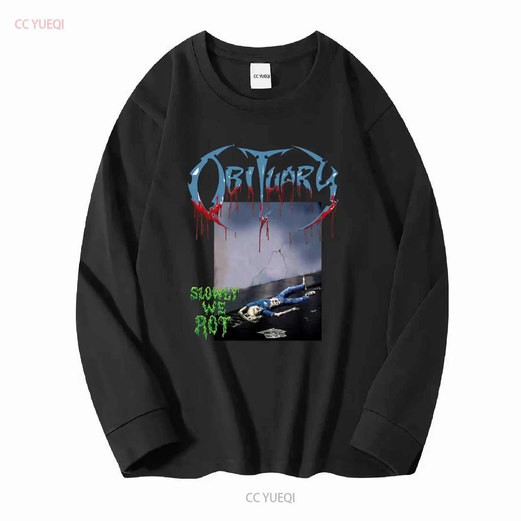 Obituary Slowly We Rot T shirt - огляд і ціна Vintage Fashion Obituaries