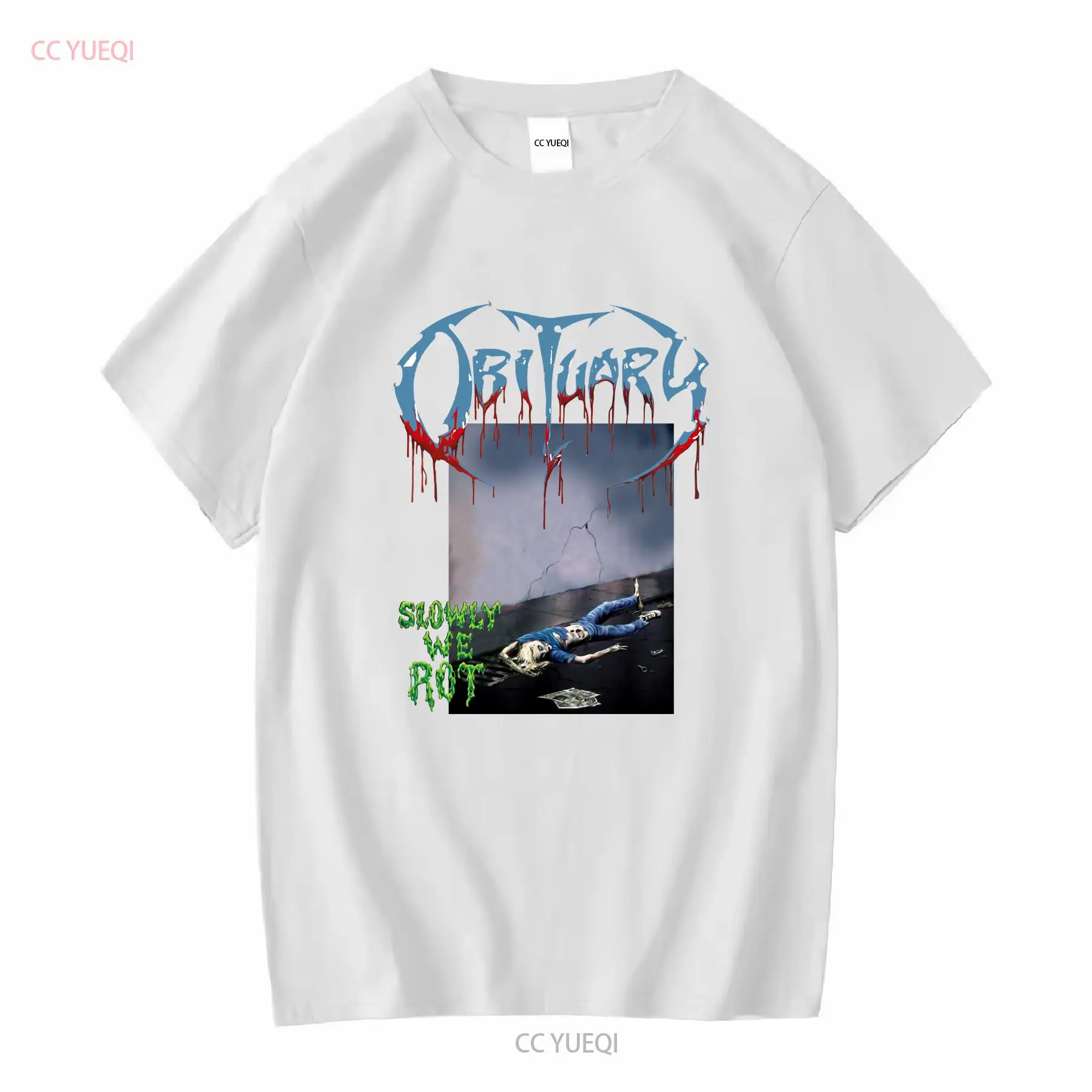 Obituary Slowly We Rot T shirt - огляд і ціна Vintage Fashion Obituaries