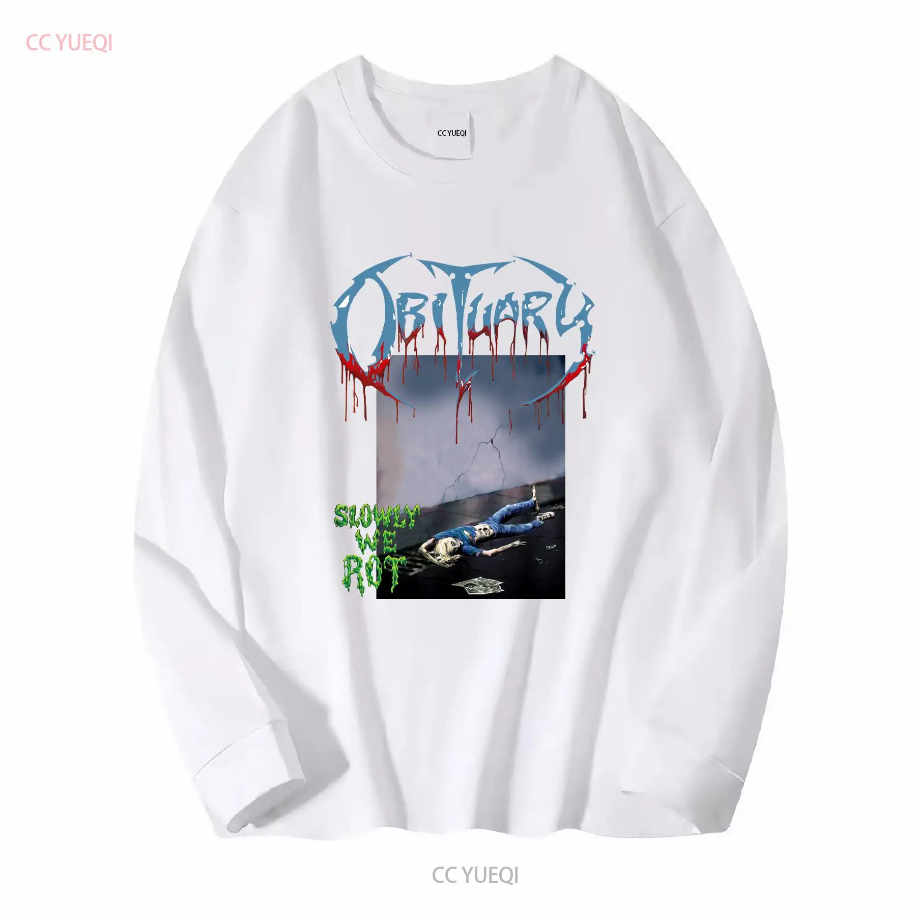 Obituary Slowly We Rot T shirt - огляд і ціна Vintage Fashion Obituaries