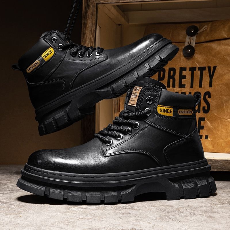 Vintage Men Platform Ankle Boo - огляд і ціна Vintage Fashion Boots