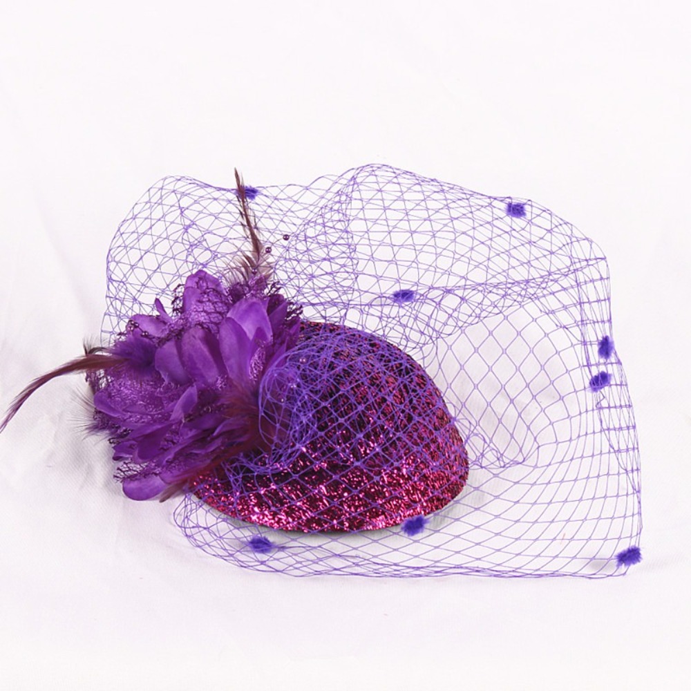 Fashion Polyester Bridal Flora - огляд і ціна Vintage Fashion Hats