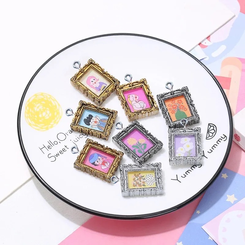 10Pcs Flatback Cabochon Vintag - огляд і ціна Vintage Fashion Photos