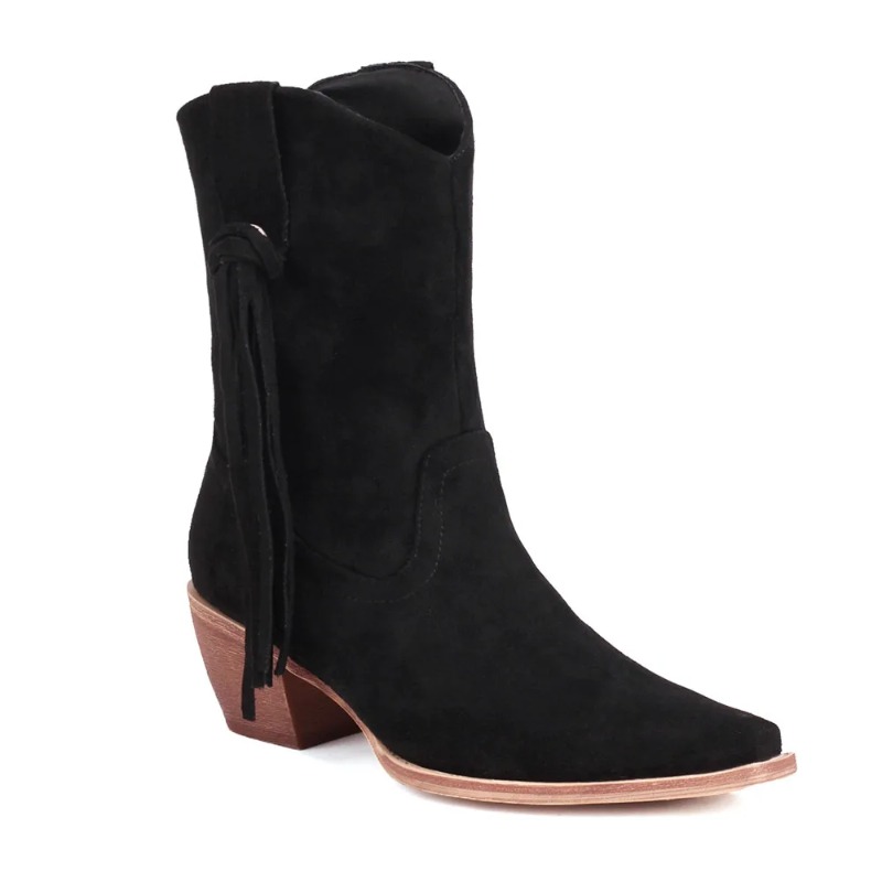 New Vintage Pointy Toe Horseha - огляд і ціна Vintage Fashion Boots