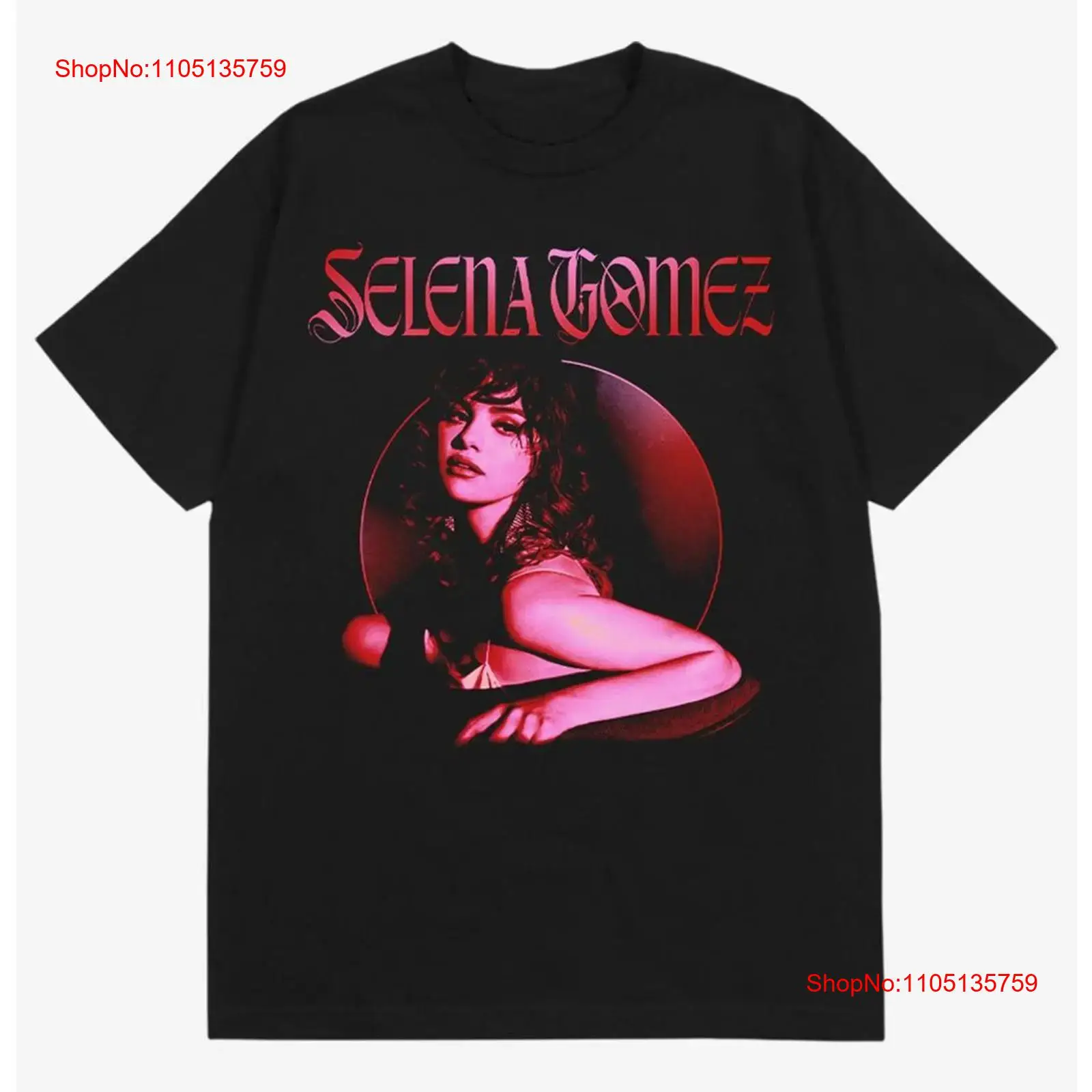 Selena Gomez Red Photo T Shirt - огляд і ціна Vintage Fashion Photos