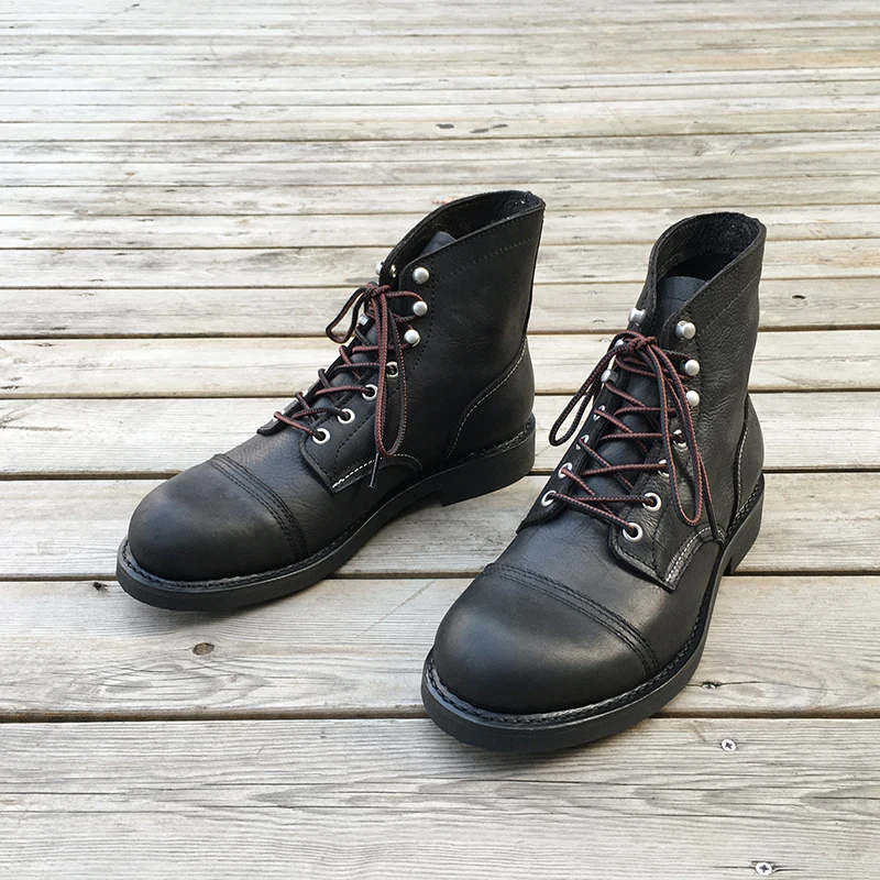 New Men Shoes Luxury Brand Vin - огляд і ціна Vintage Fashion Boots